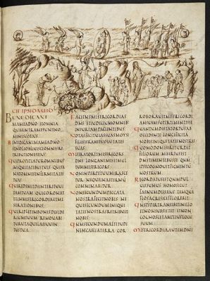 The Utrecht Psalter : An Intriguing Tapestry of Miniature Illustrations and Religious Fervor!